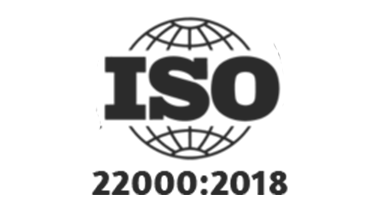ISO 22000:2018 certification mark